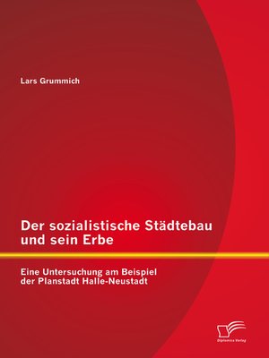 cover image of Der sozialistische Städtebau und sein Erbe
